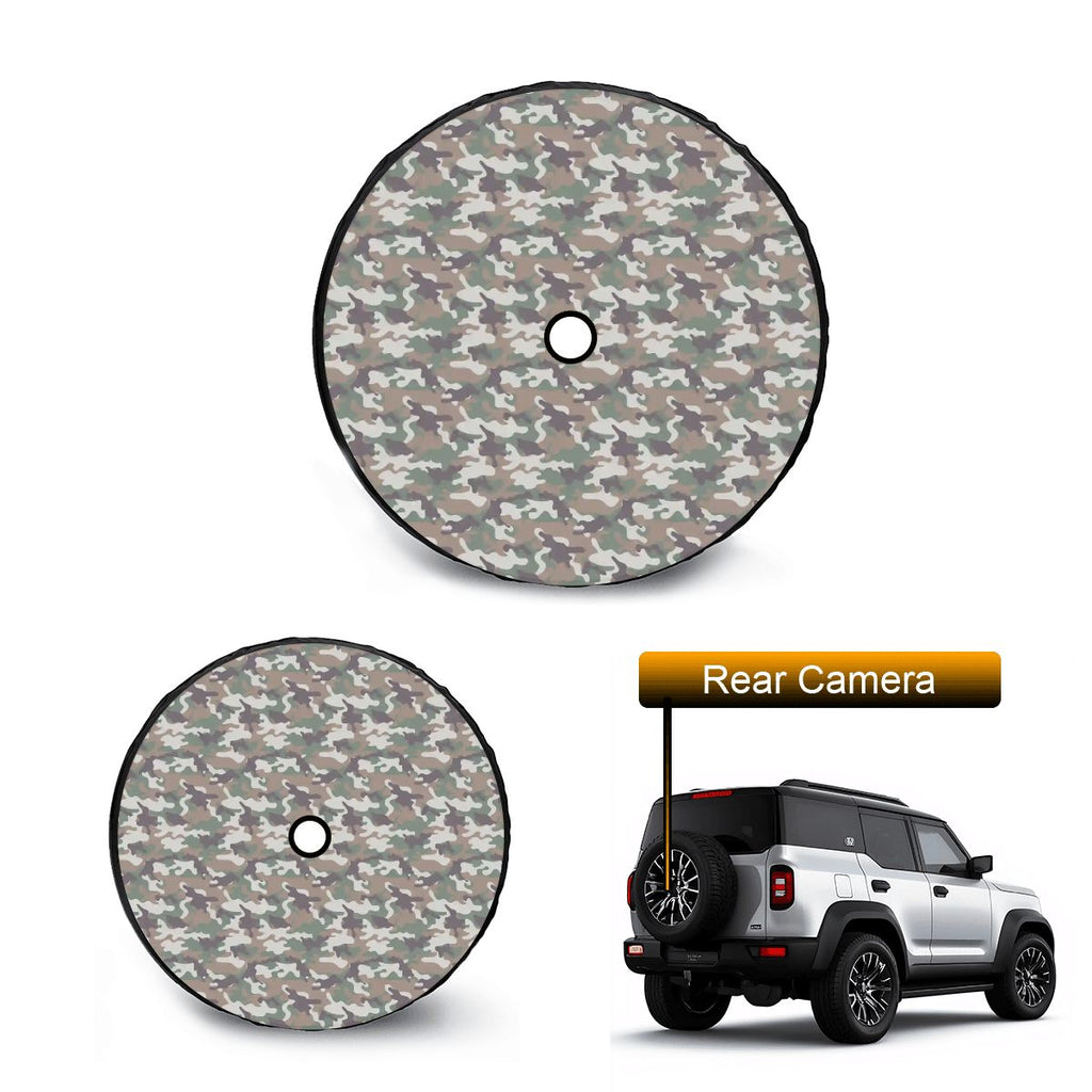 Spare Tire Cover with Camera Hole