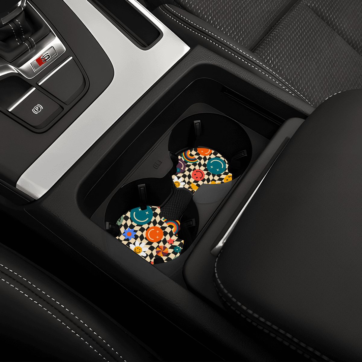 Neoprene Car Coasters 2 pcs