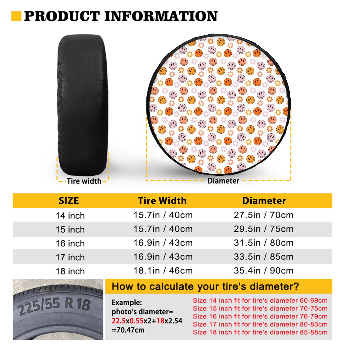 Universal Spare Tire Cover