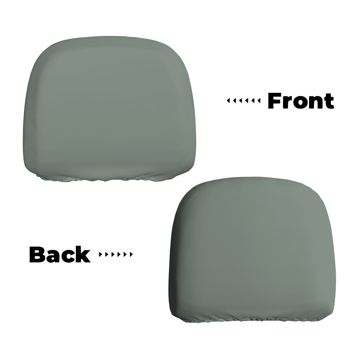 Car Headrest Cover 2pcs
