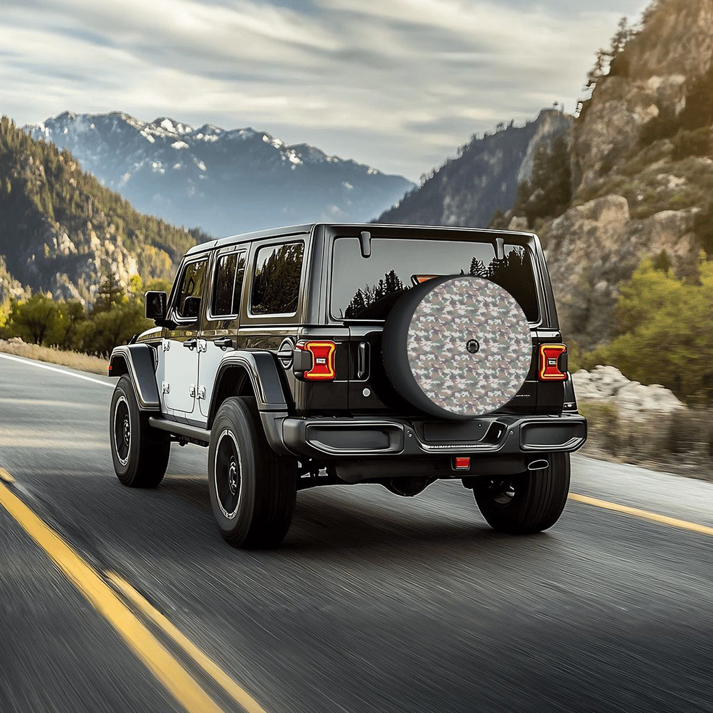 Spare Tire Cover with Camera Hole