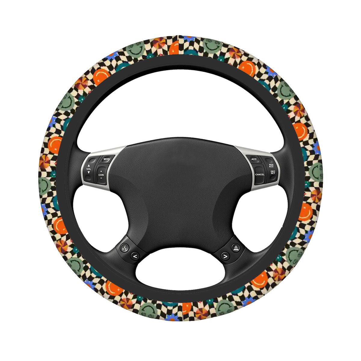 Thickened Elastic Car Steering Wheel Cover