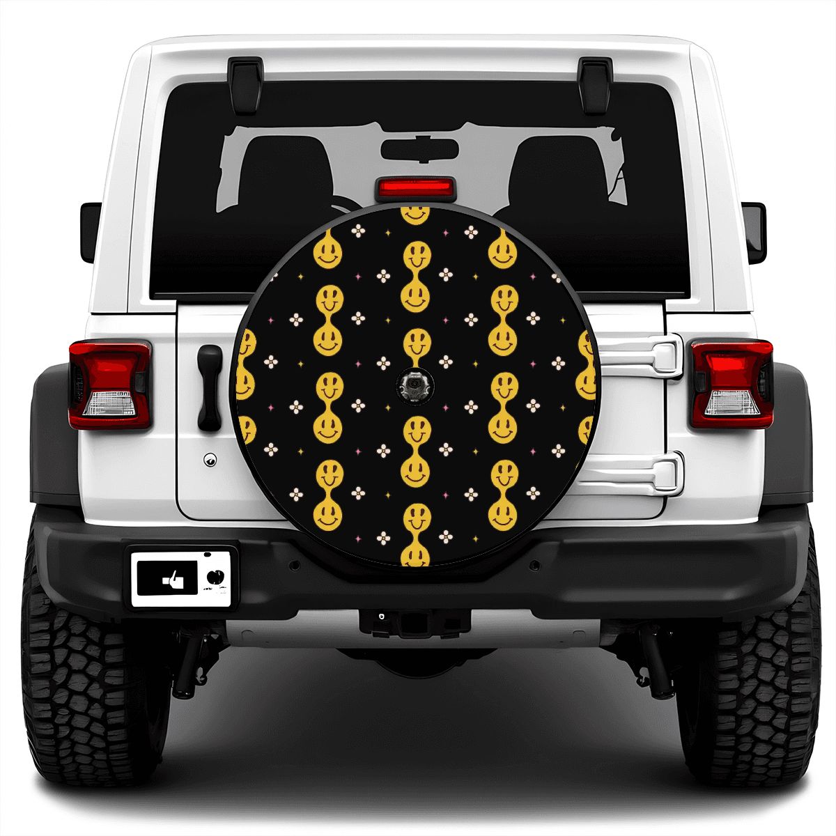 Spare Tire Cover with Camera Hole