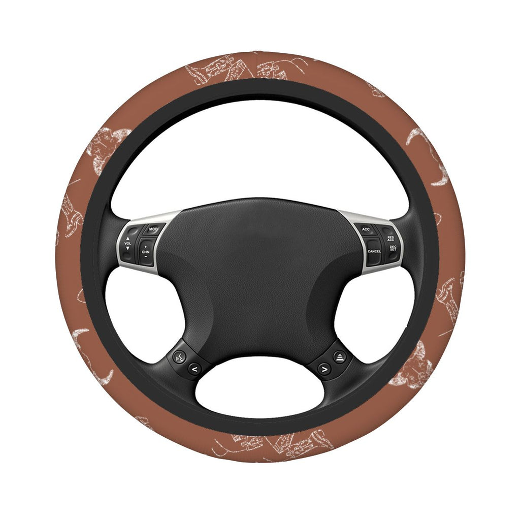 Thickened Elastic Car Steering Wheel Cover