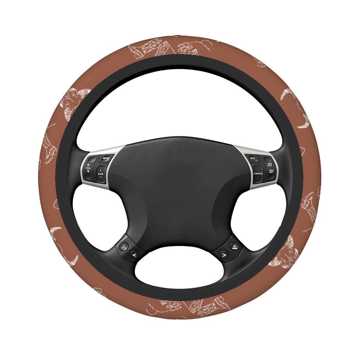 Thickened Elastic Car Steering Wheel Cover