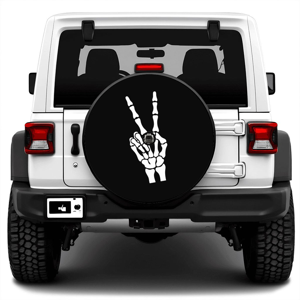 Spare Tire Cover with Camera Hole