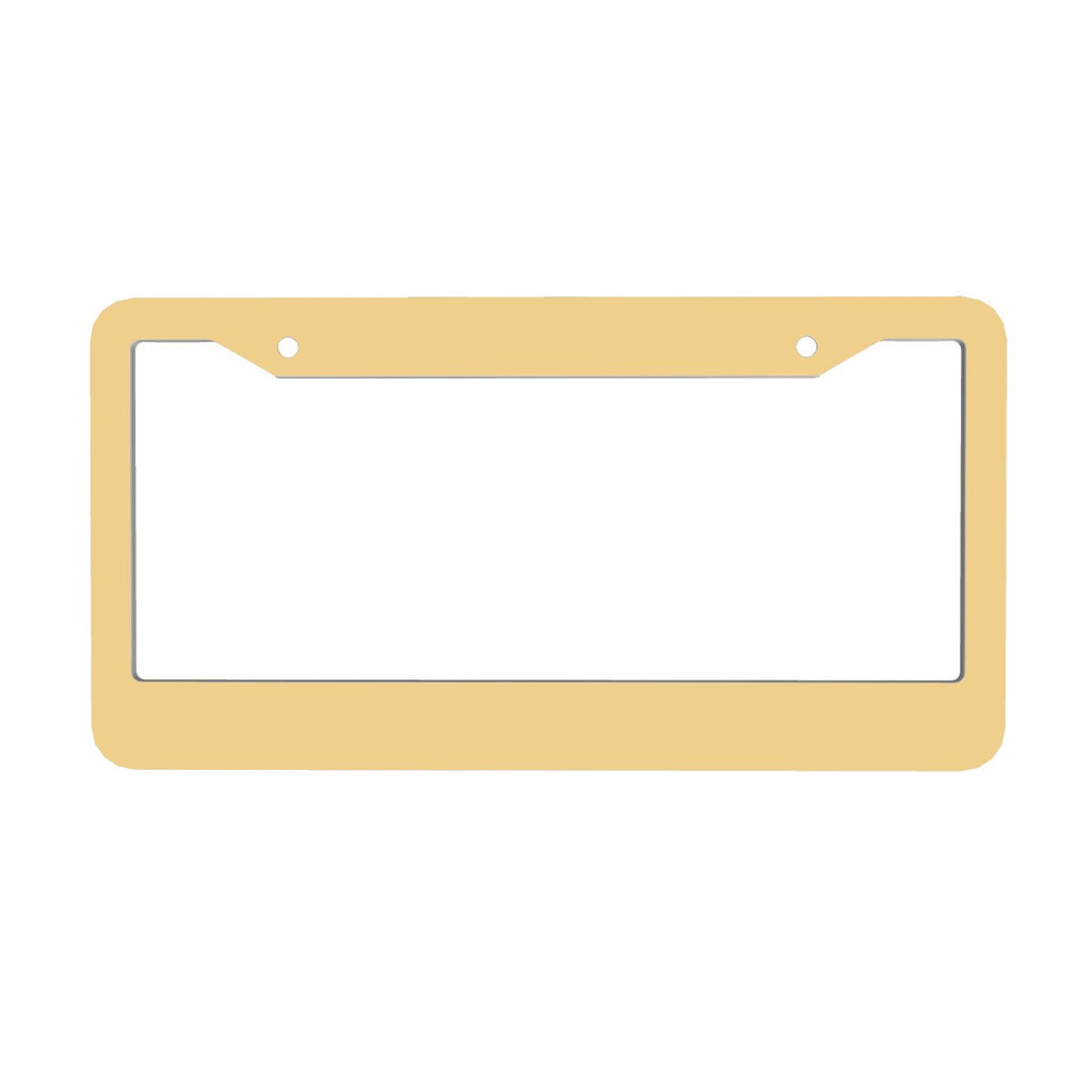 2-Hole Round License Plate Frames 2 pcs