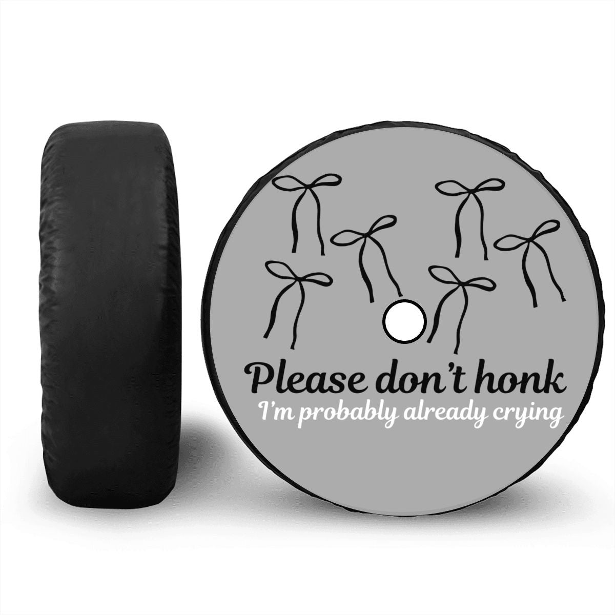 Spare Tire Cover with Camera Hole