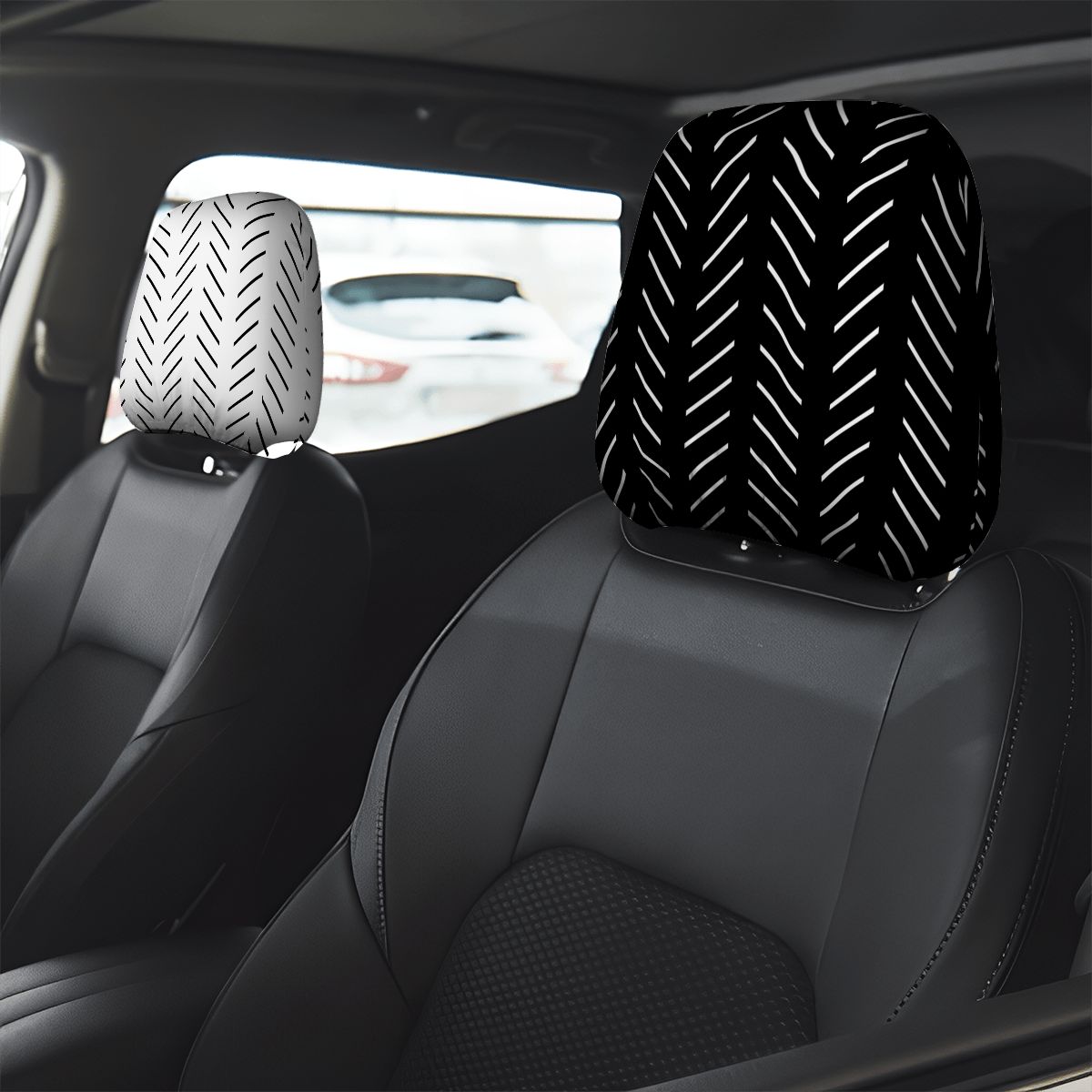 Car Headrest Cover 2pcs