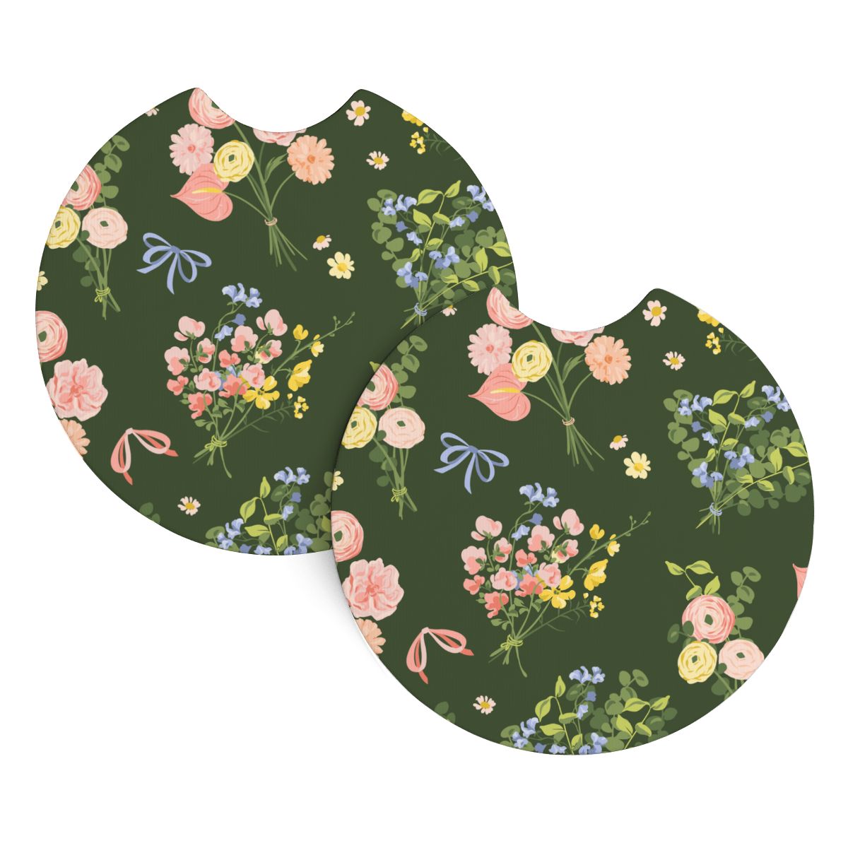 Neoprene Car Coasters 2 pcs