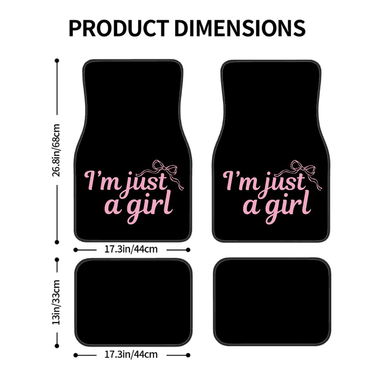 Car Mat Set of 4