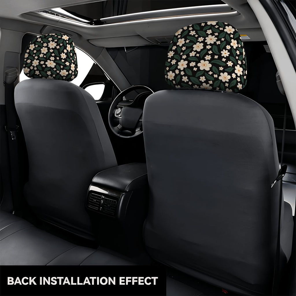 Car Headrest Cover 2pcs