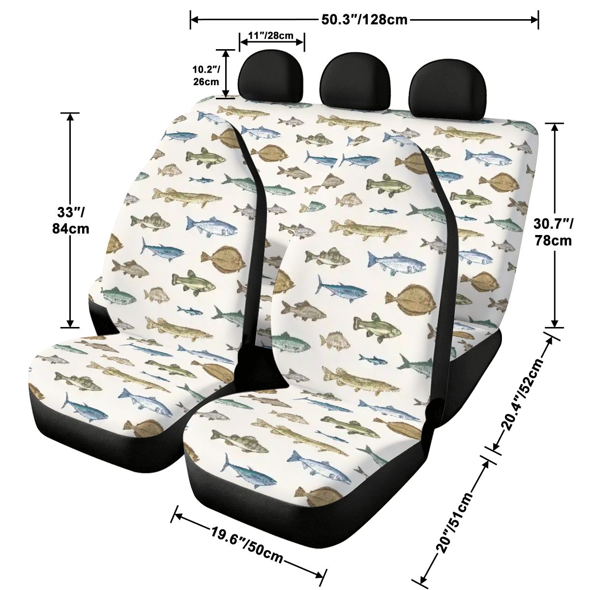 Car Seat Covers Full Set