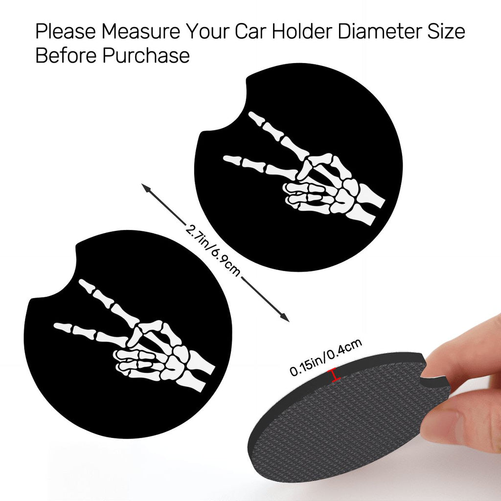 Neoprene Car Coasters 2 pcs