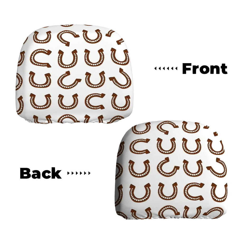 Car Headrest Cover 2pcs