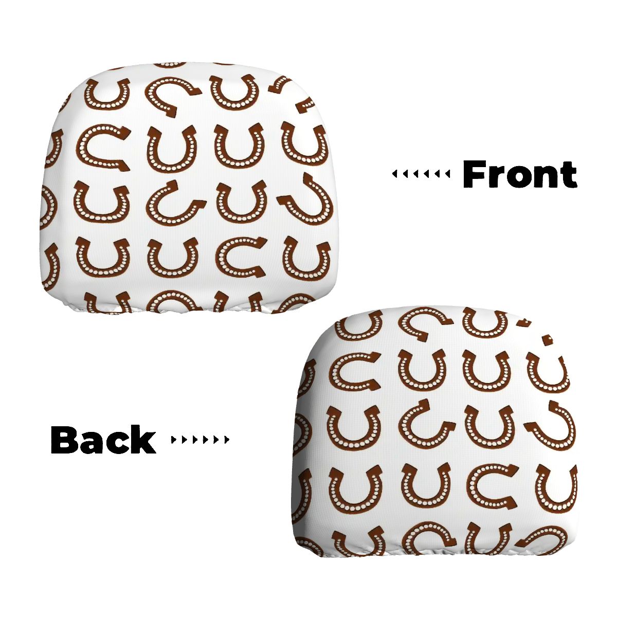 Car Headrest Cover 2pcs