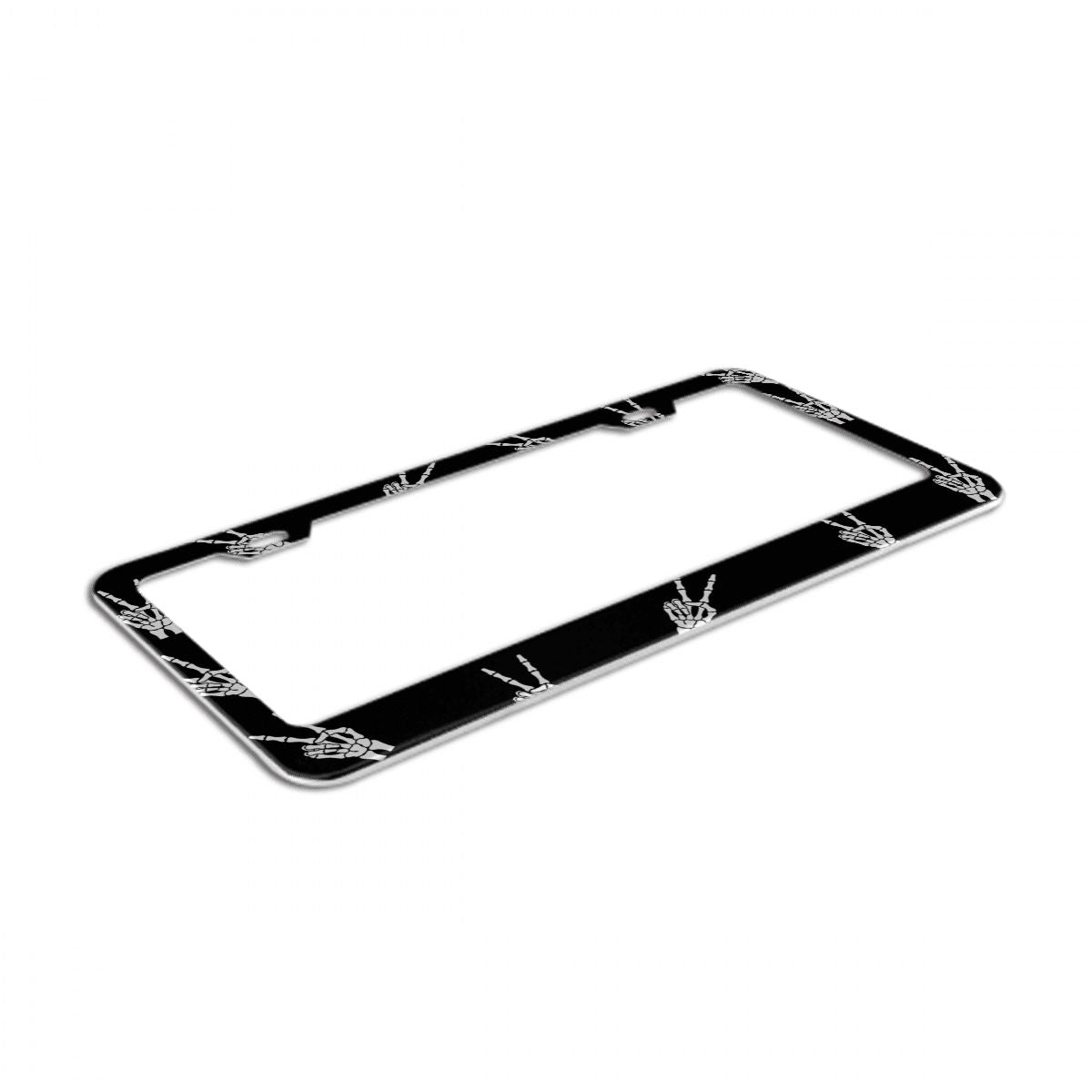 2-Hole Oval License Plate Frames 2 pcs