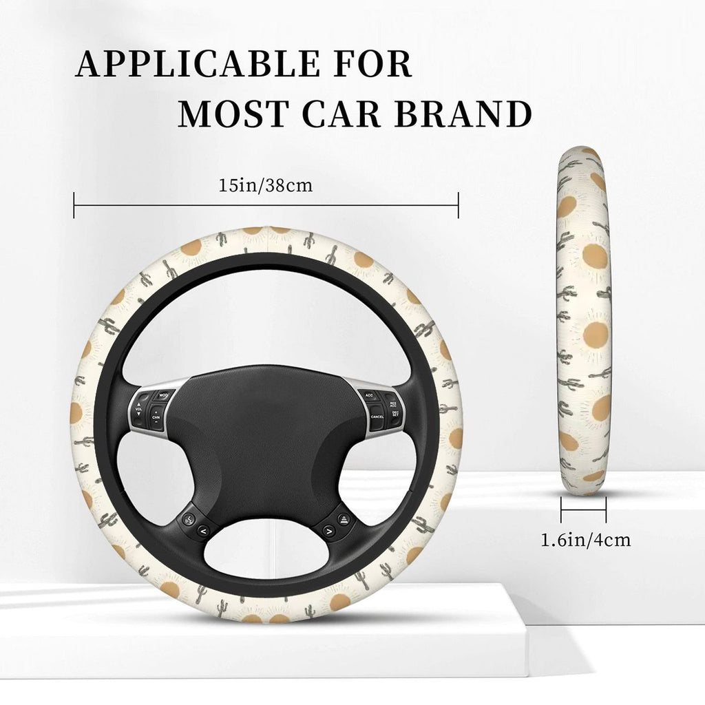 Thickened Elastic Car Steering Wheel Cover
