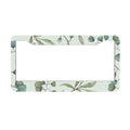 2-Hole Round License Plate Frames 2 pcs