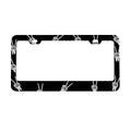 2-Hole Oval License Plate Frames 2 pcs