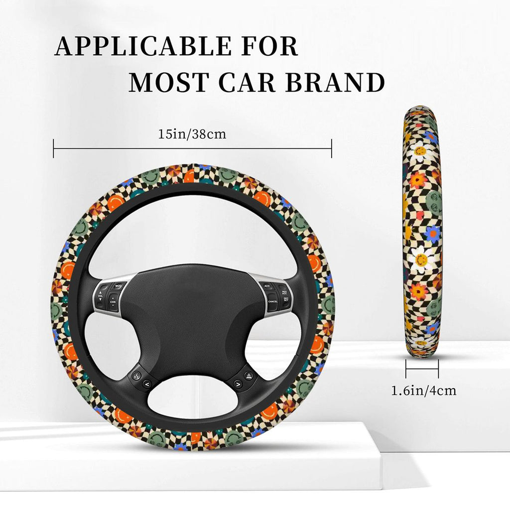 Thickened Elastic Car Steering Wheel Cover