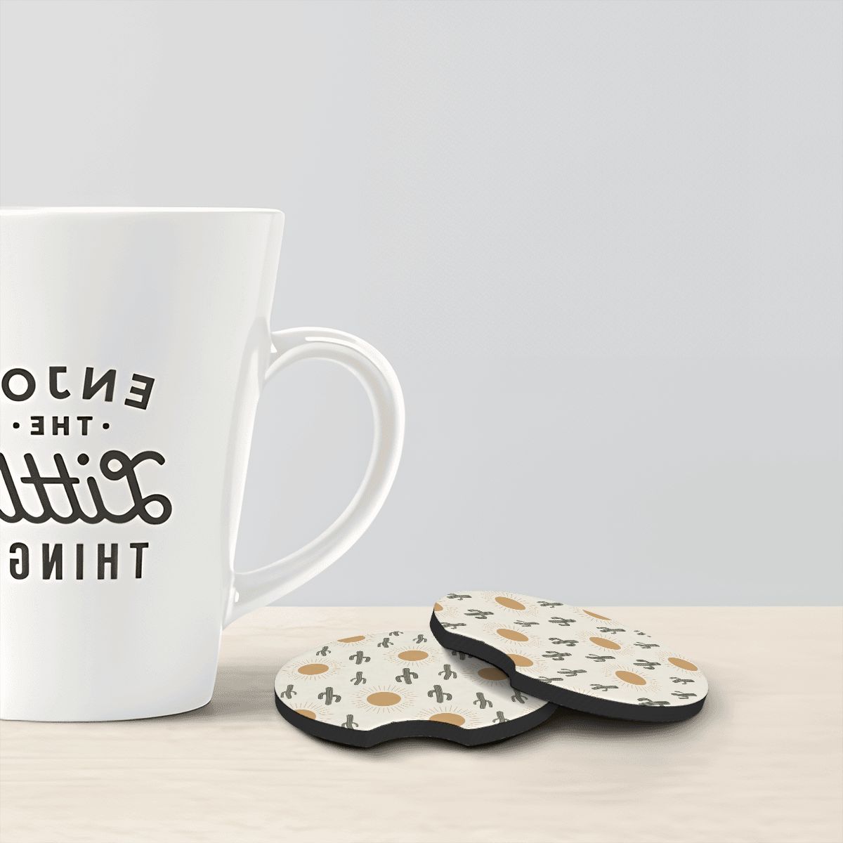 Neoprene Car Coasters 2 pcs