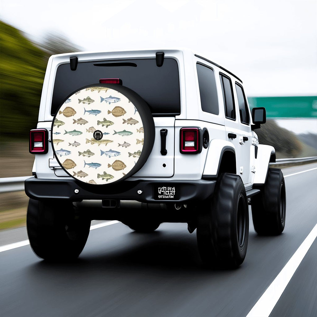 Spare Tire Cover with Camera Hole