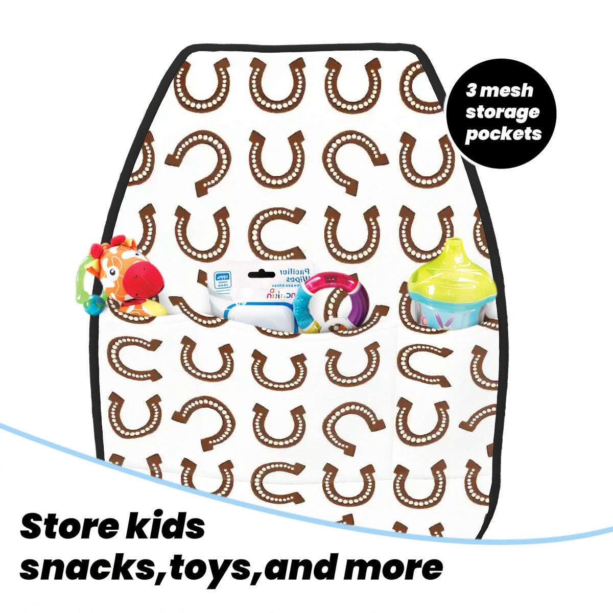Anti-kick Storage Mat For Car Seats 2pcs