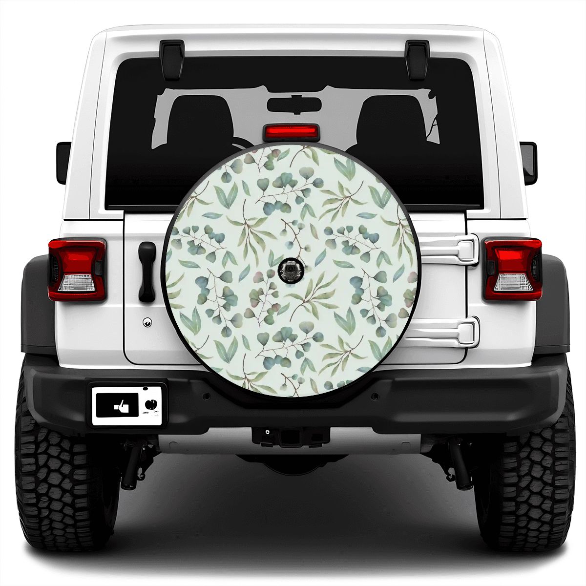 Spare Tire Cover with Camera Hole