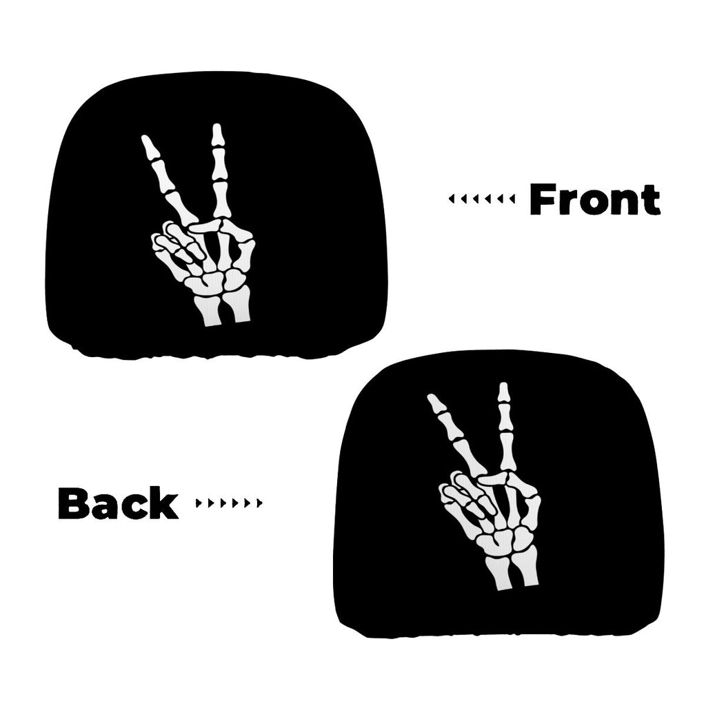 Car Headrest Cover 2pcs