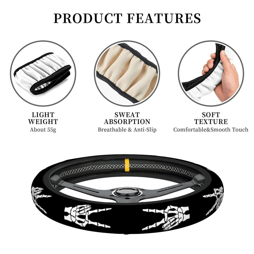 Thickened Elastic Car Steering Wheel Cover
