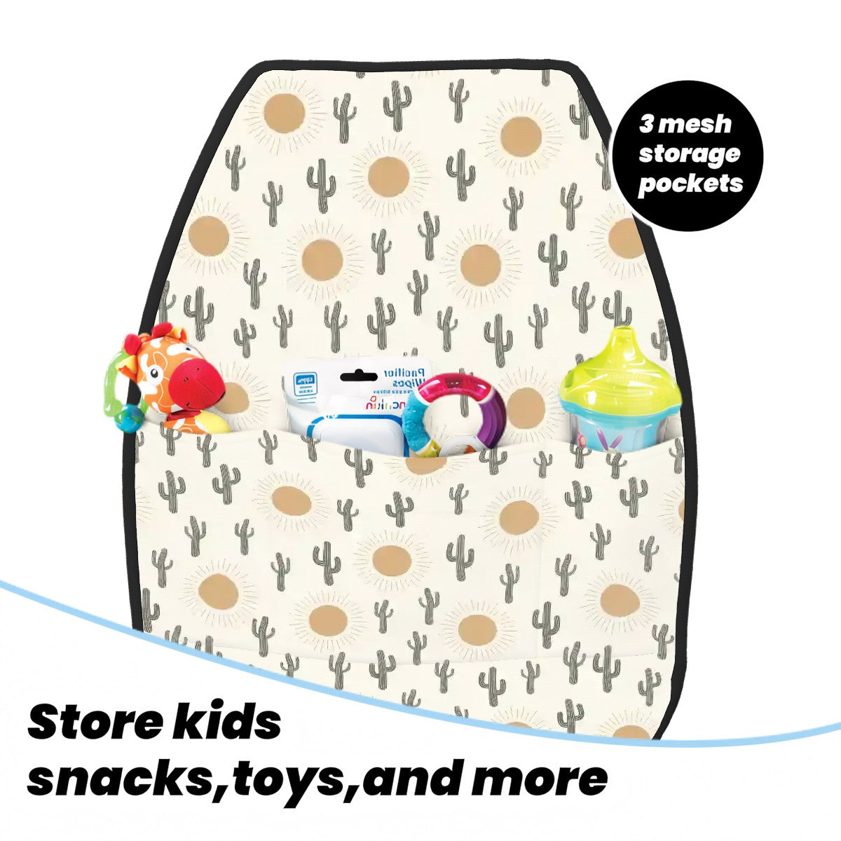 Anti-kick Storage Mat For Car Seats 2pcs