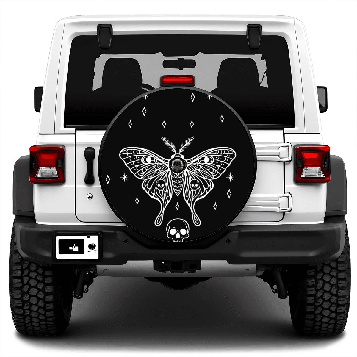 Spare Tire Cover with Camera Hole