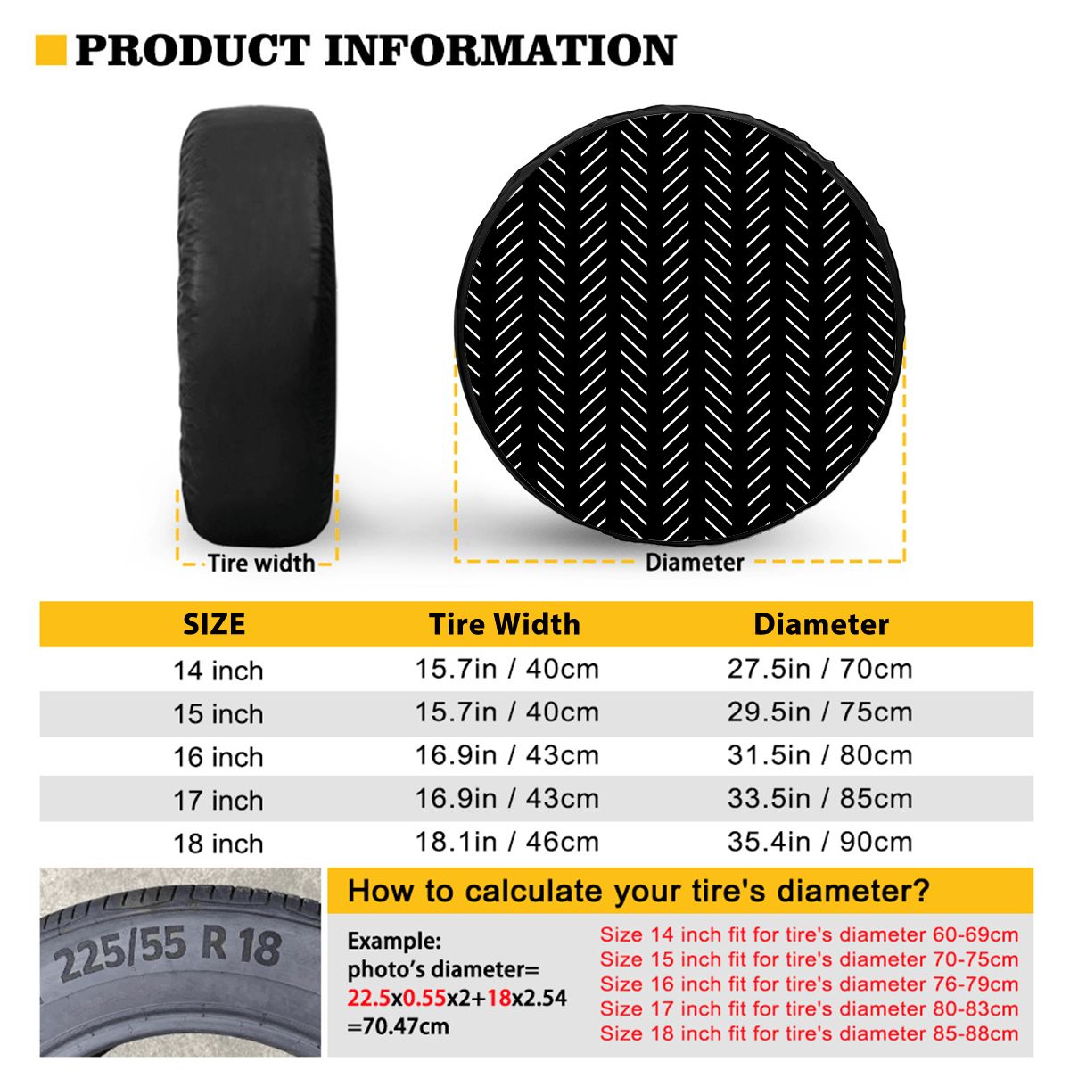 Universal Spare Tire Cover