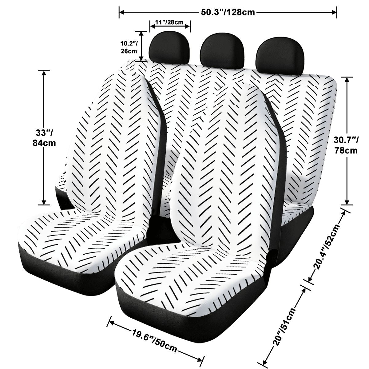 Car Seat Covers Full Set