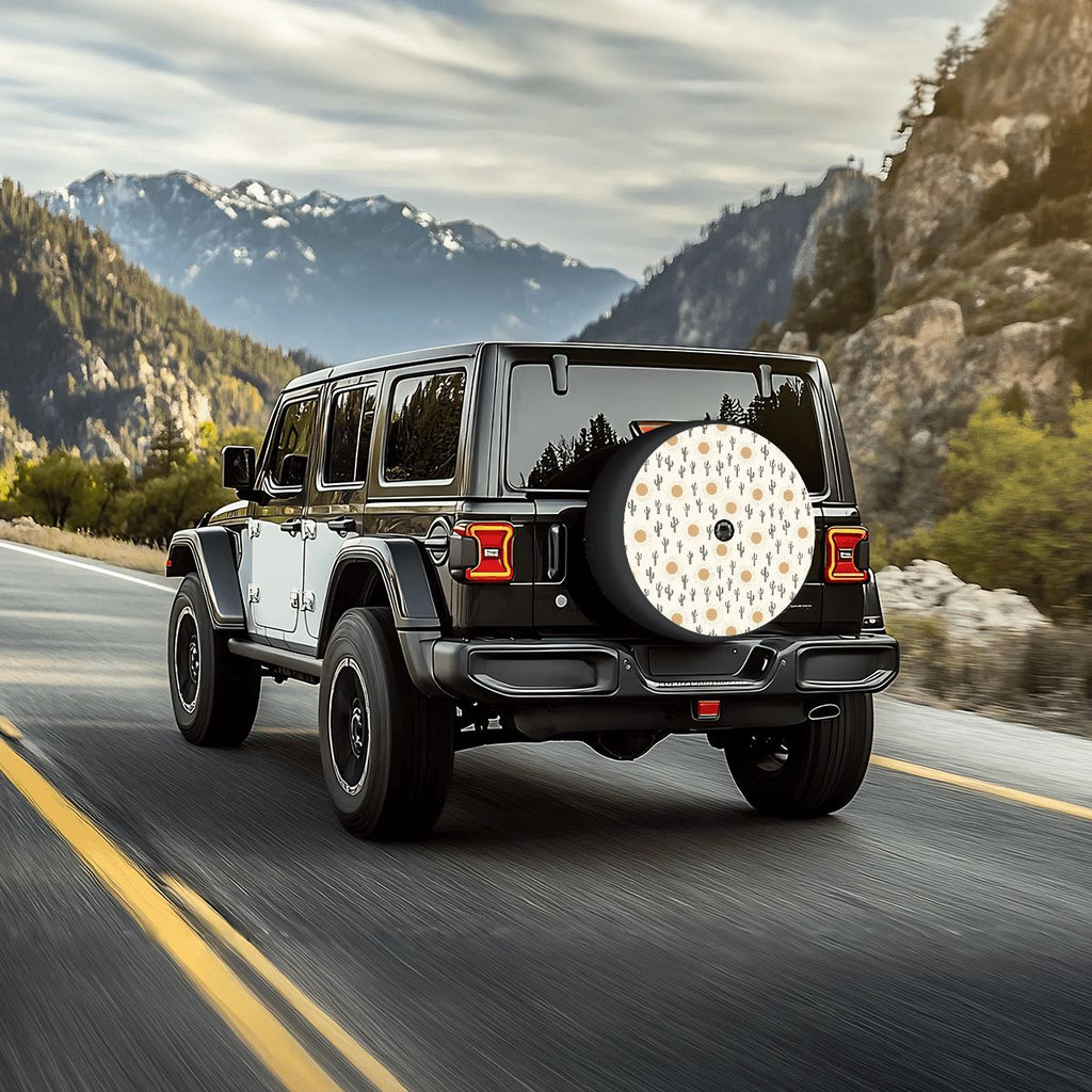 Spare Tire Cover with Camera Hole