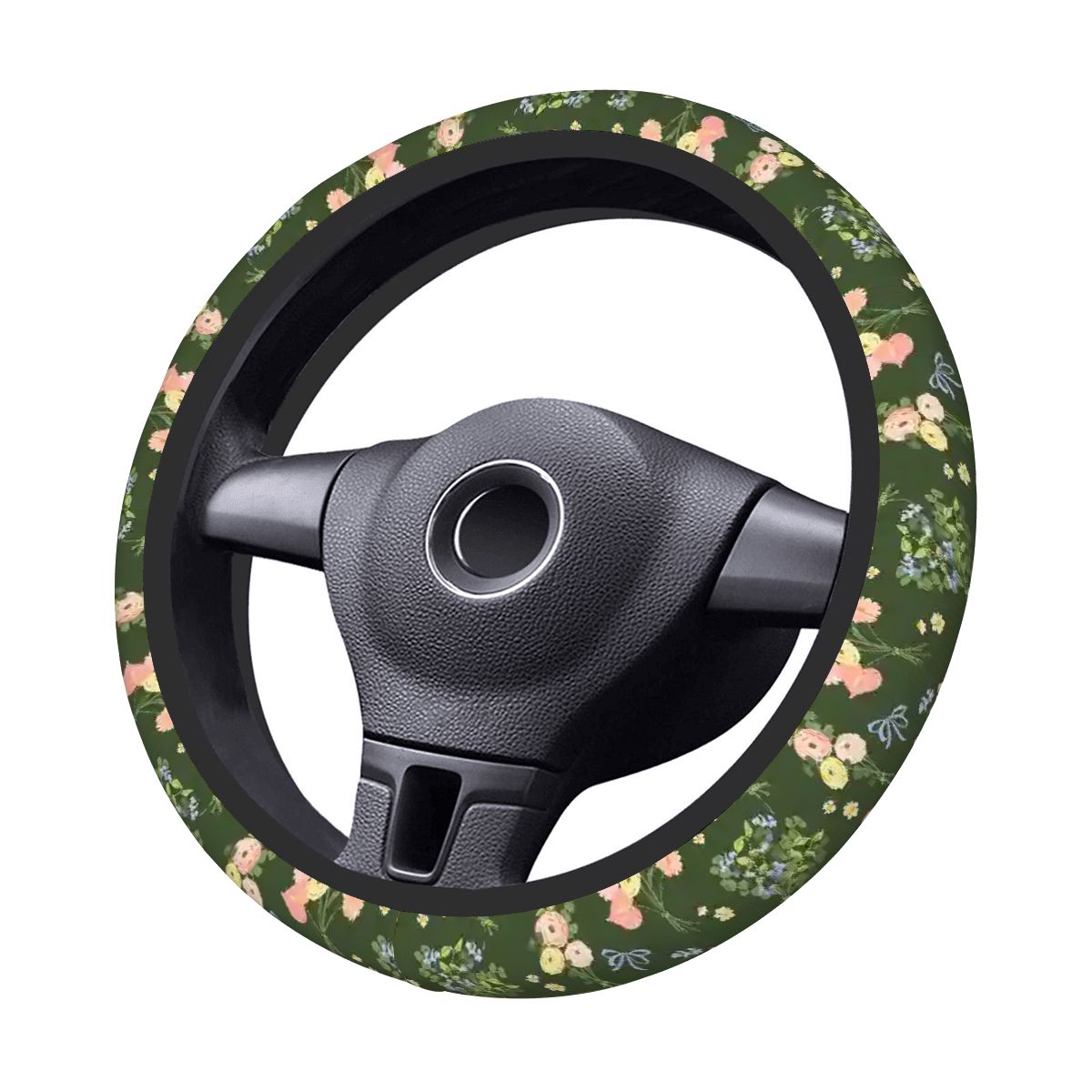 Thickened Elastic Car Steering Wheel Cover
