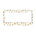 2-Hole Round License Plate Frames 2 pcs