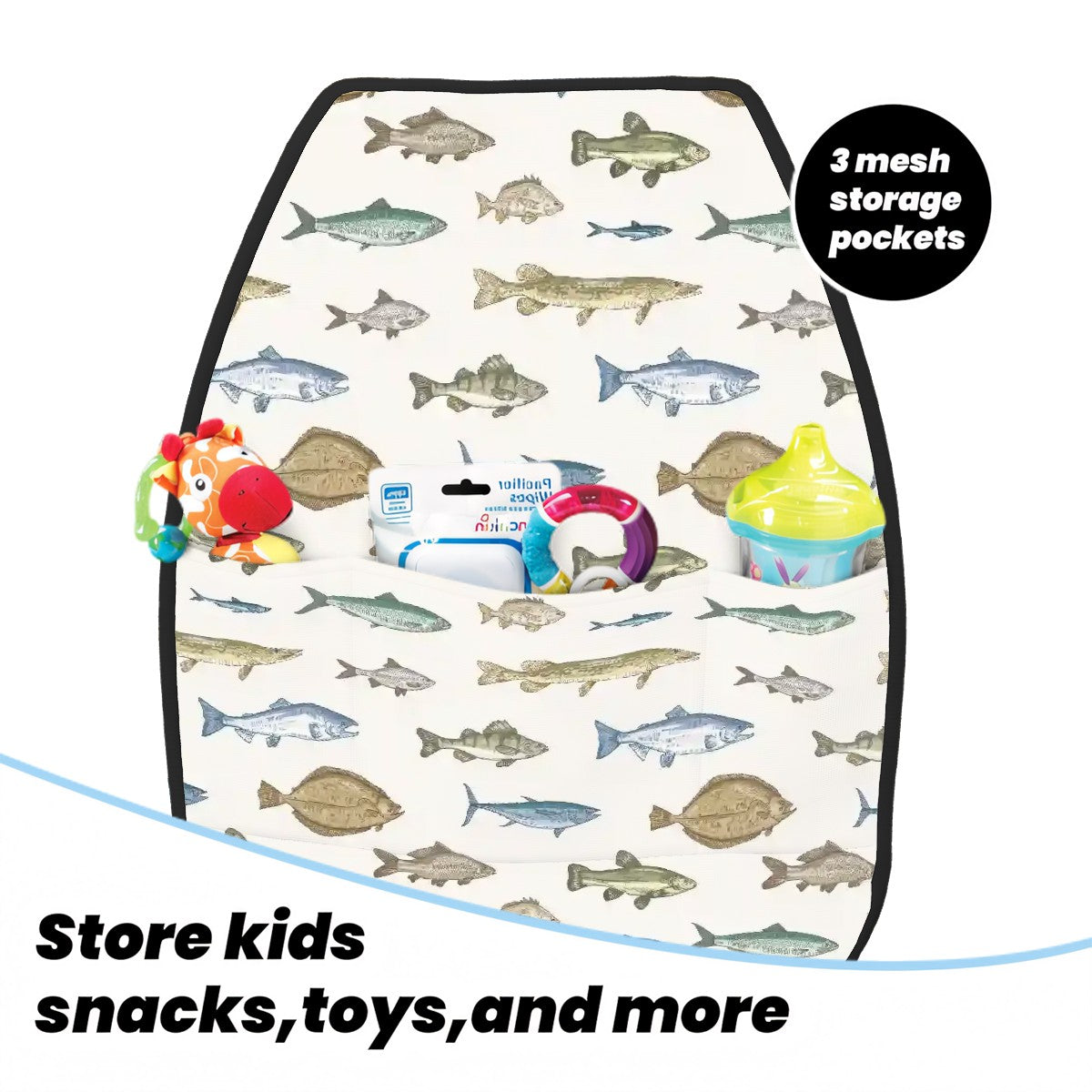 Anti-kick Storage Mat For Car Seats 2pcs