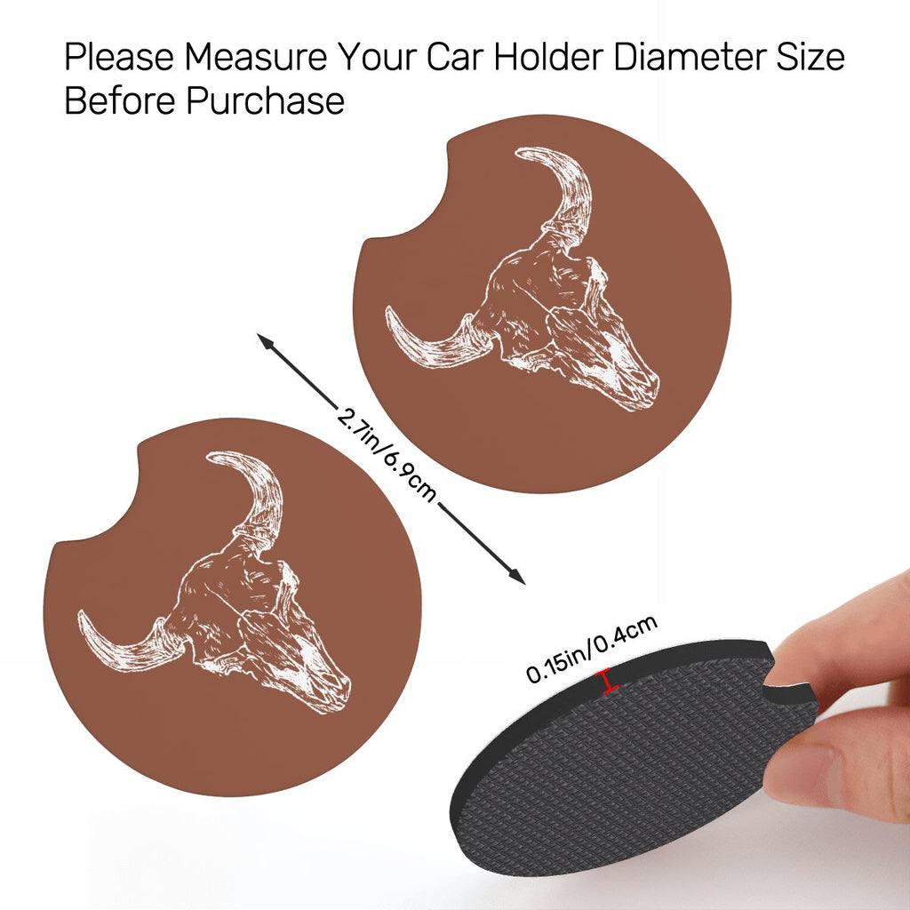 Neoprene Car Coasters 2 pcs