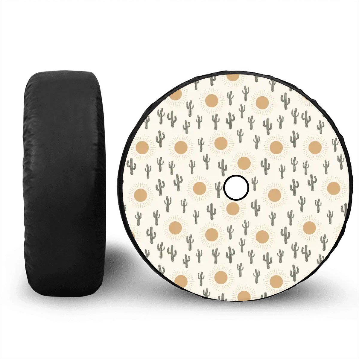 Spare Tire Cover with Camera Hole