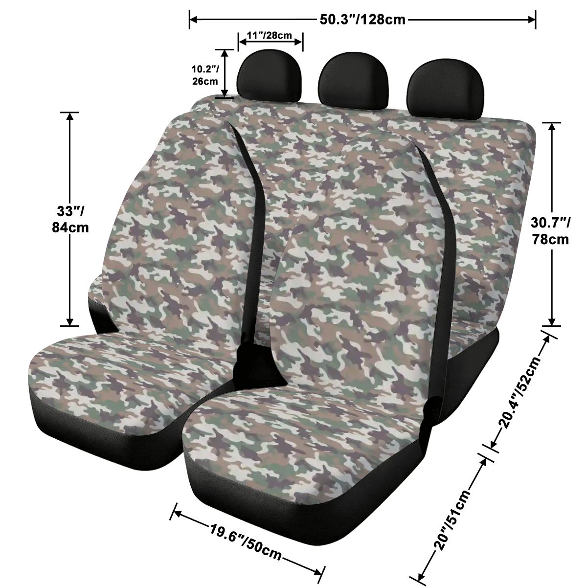 Car Seat Covers Full Set