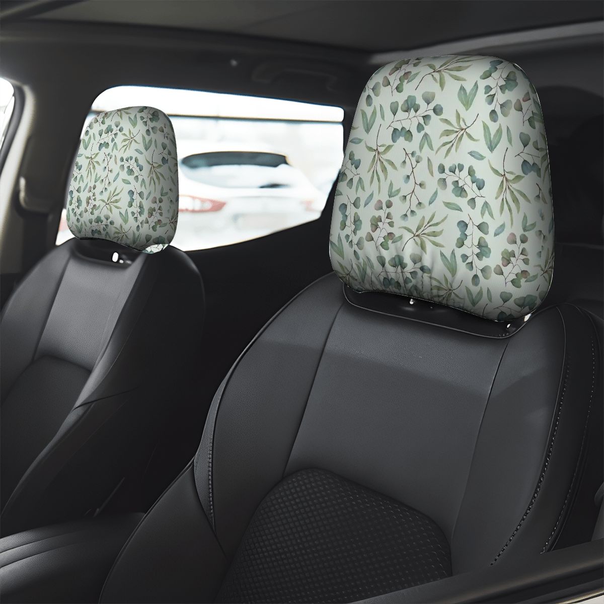 Car Headrest Cover 2pcs