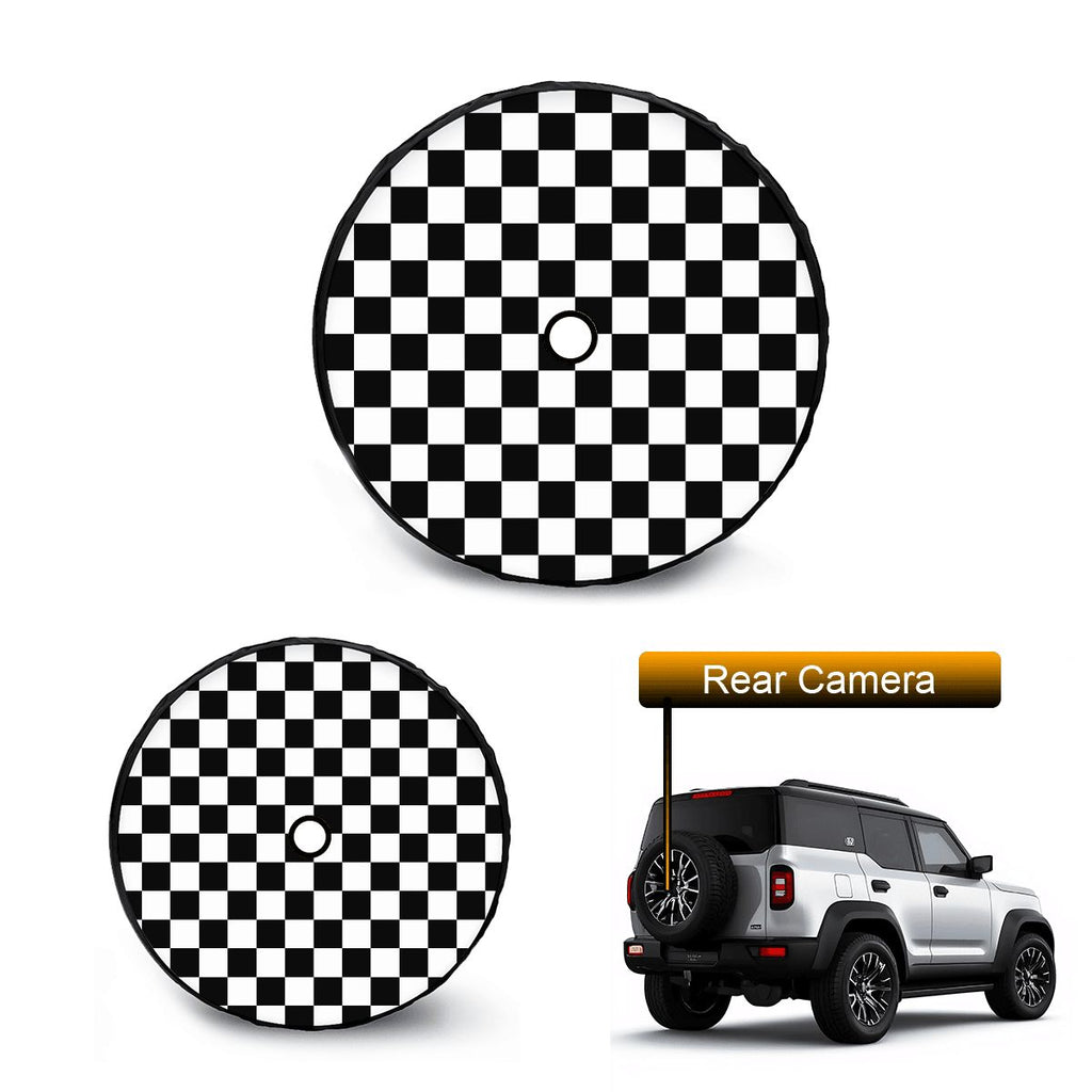 Spare Tire Cover with Camera Hole