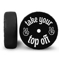 Spare Tire Cover with Camera Hole