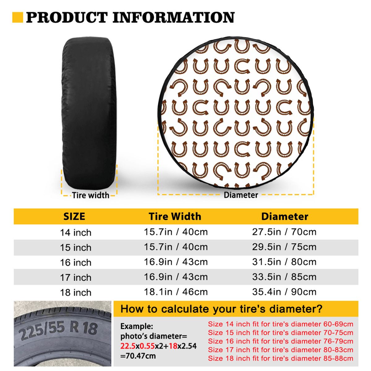 Universal Spare Tire Cover