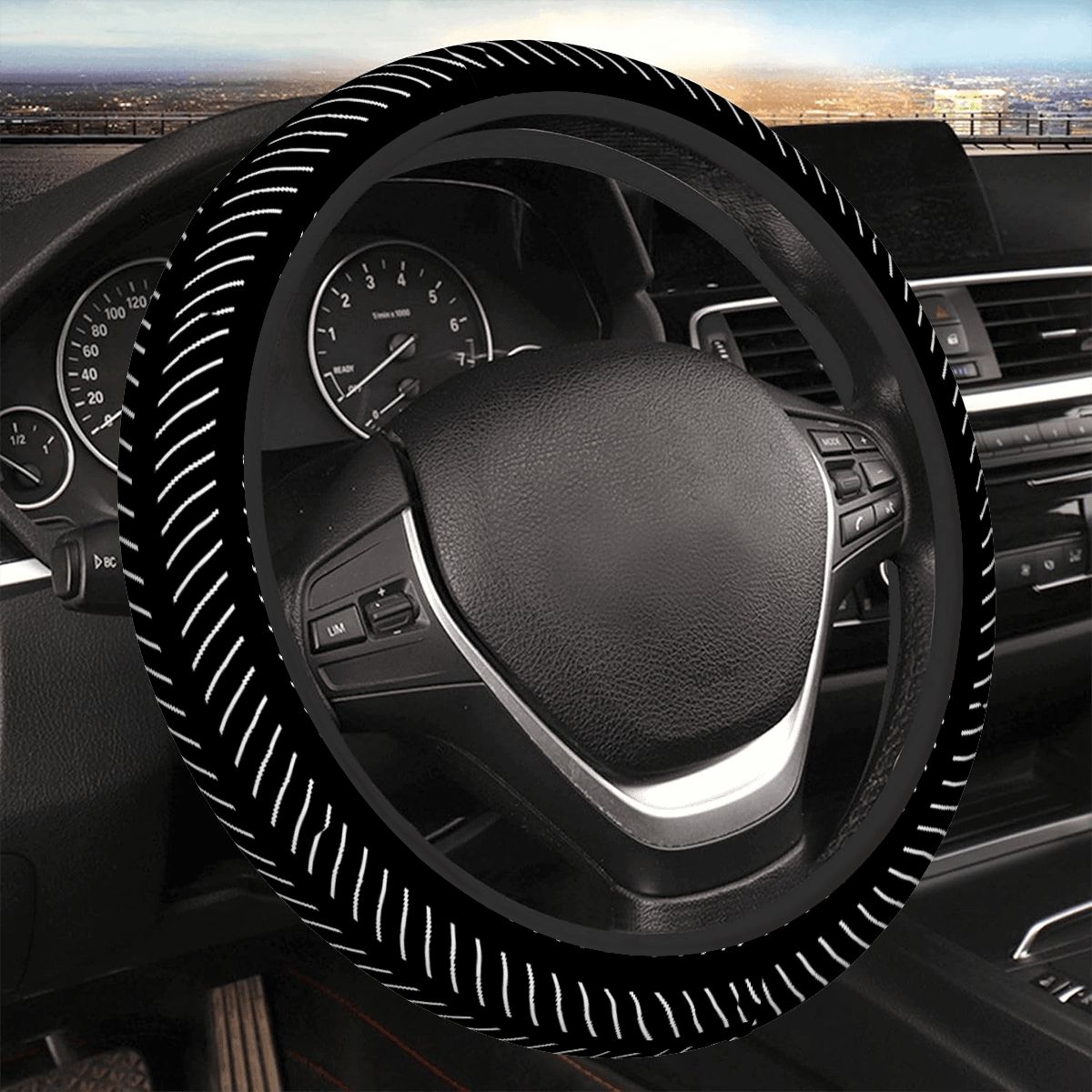 Thickened Elastic Car Steering Wheel Cover