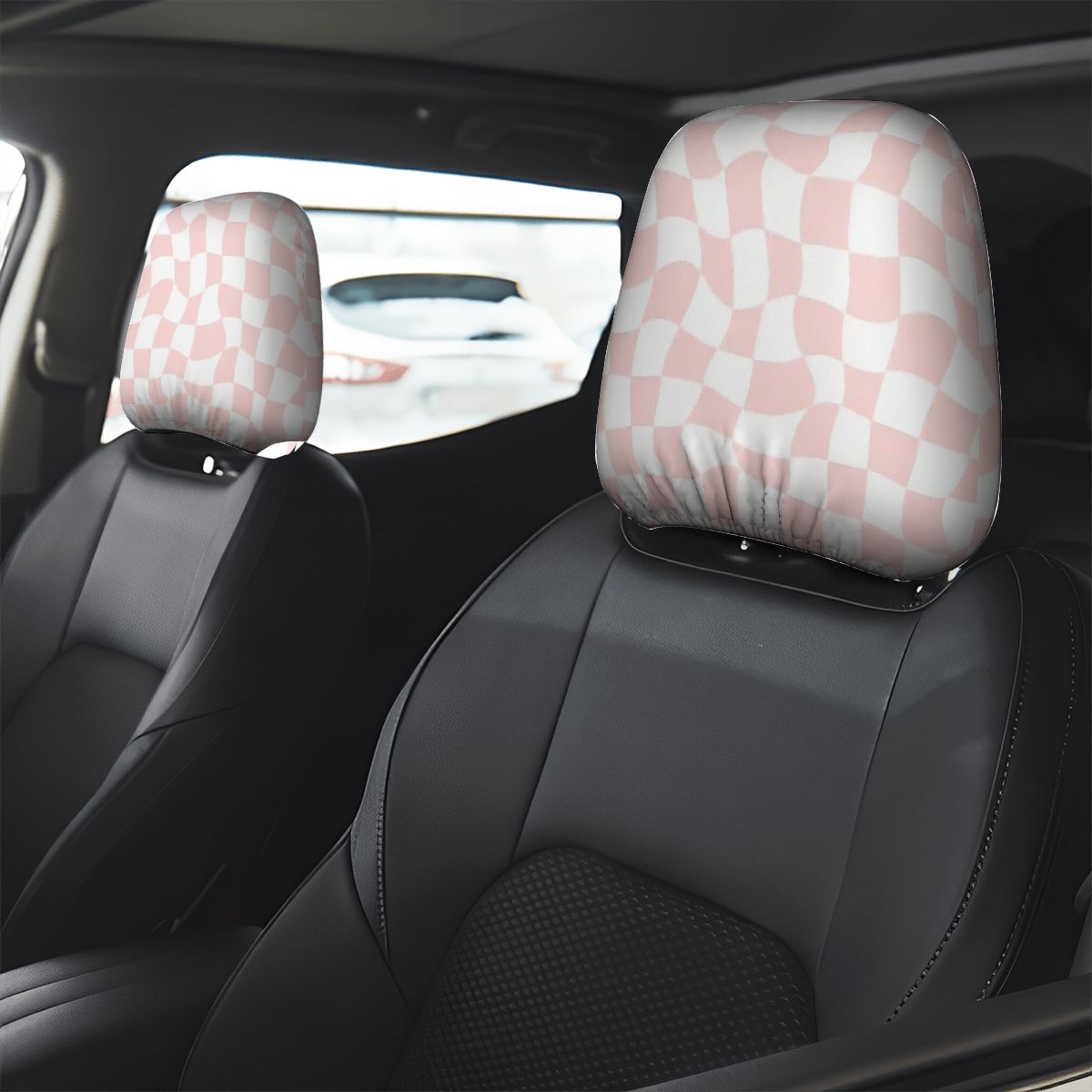 Car Headrest Cover 2pcs