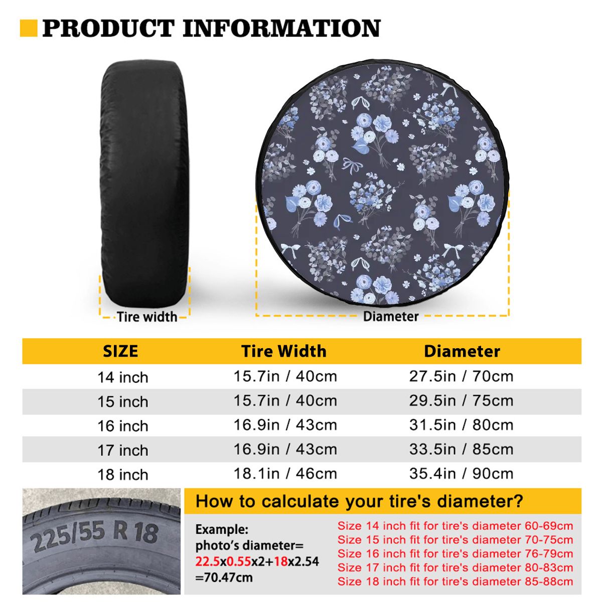 Universal Spare Tire Cover