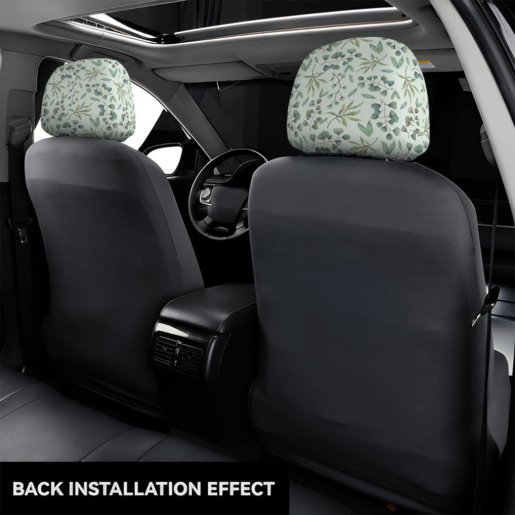 Car Headrest Cover 2pcs